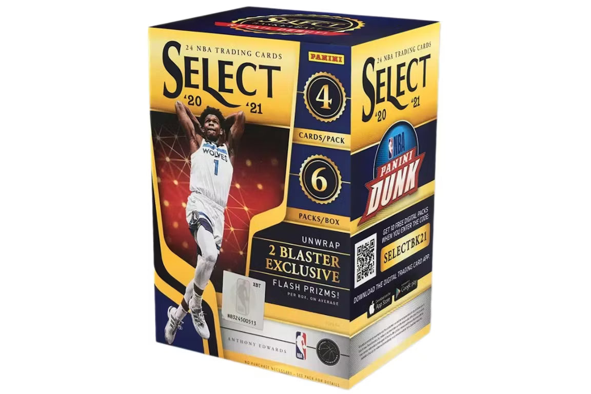 2020-21 Panini Select Basketball Blaster Box (Flash Prizms)