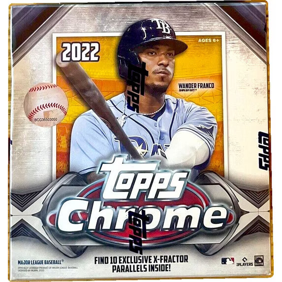 2022 Topps Chrome Baseball Mega Box
