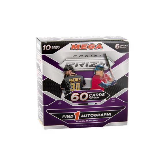 2025 Panini Prizm Baseball Trading Cards Mega Box