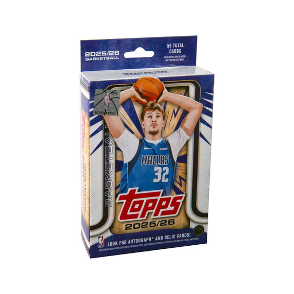 2025-26 Topps Flagship Basketball Trading Cards Hanger Box